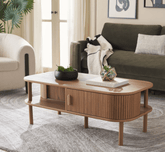 Gharaana Centre Tables Kram Wooden Storage Centre Table